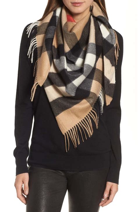 burberry mega check plaid scarf|Burberry plaid scarf sale.